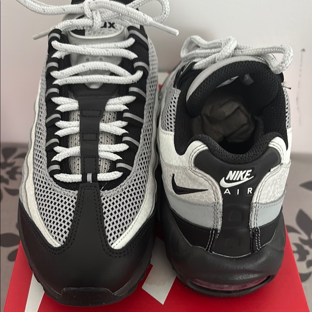Nike Air Max Black and Gray Sneakers